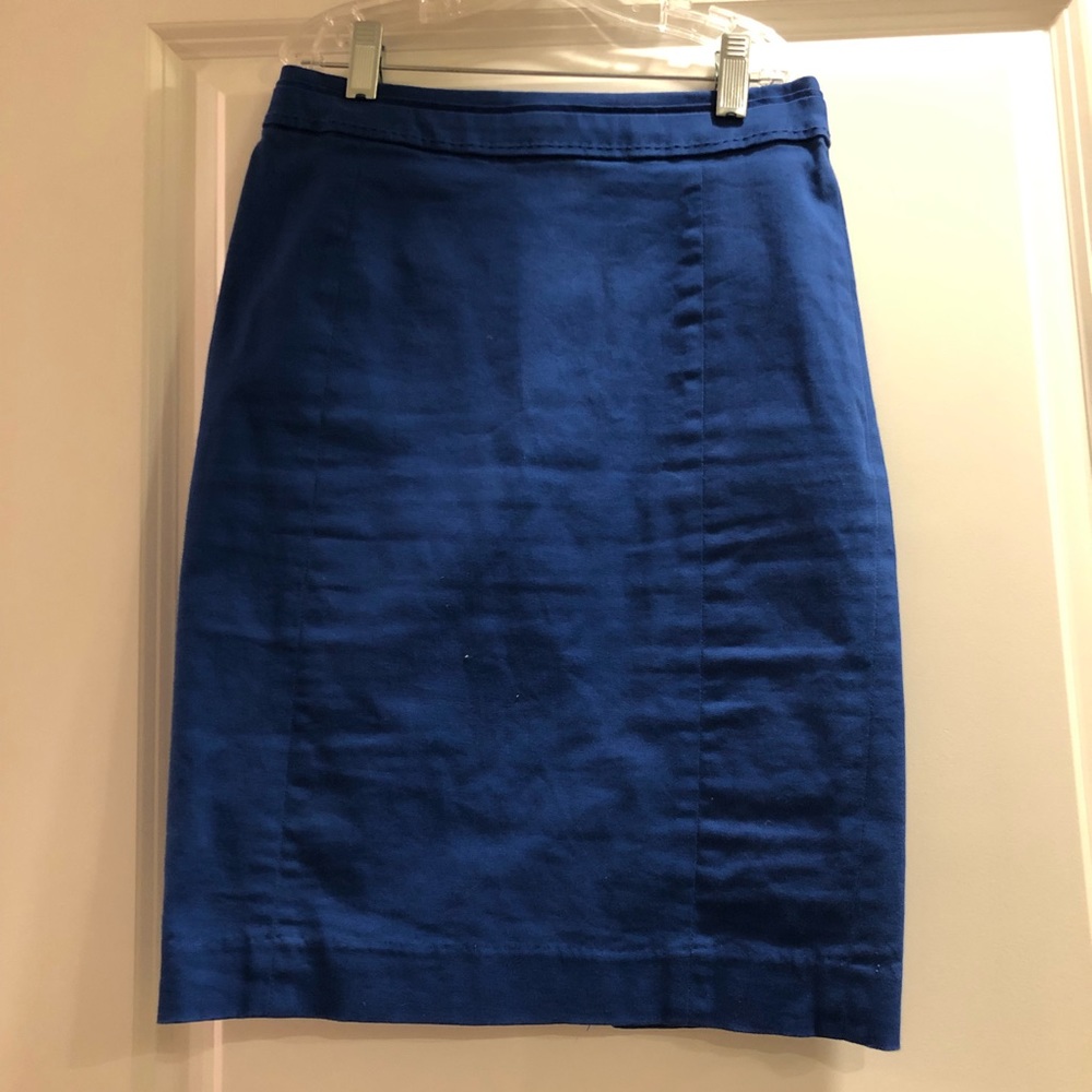 Royal Blue Pencil Skirt